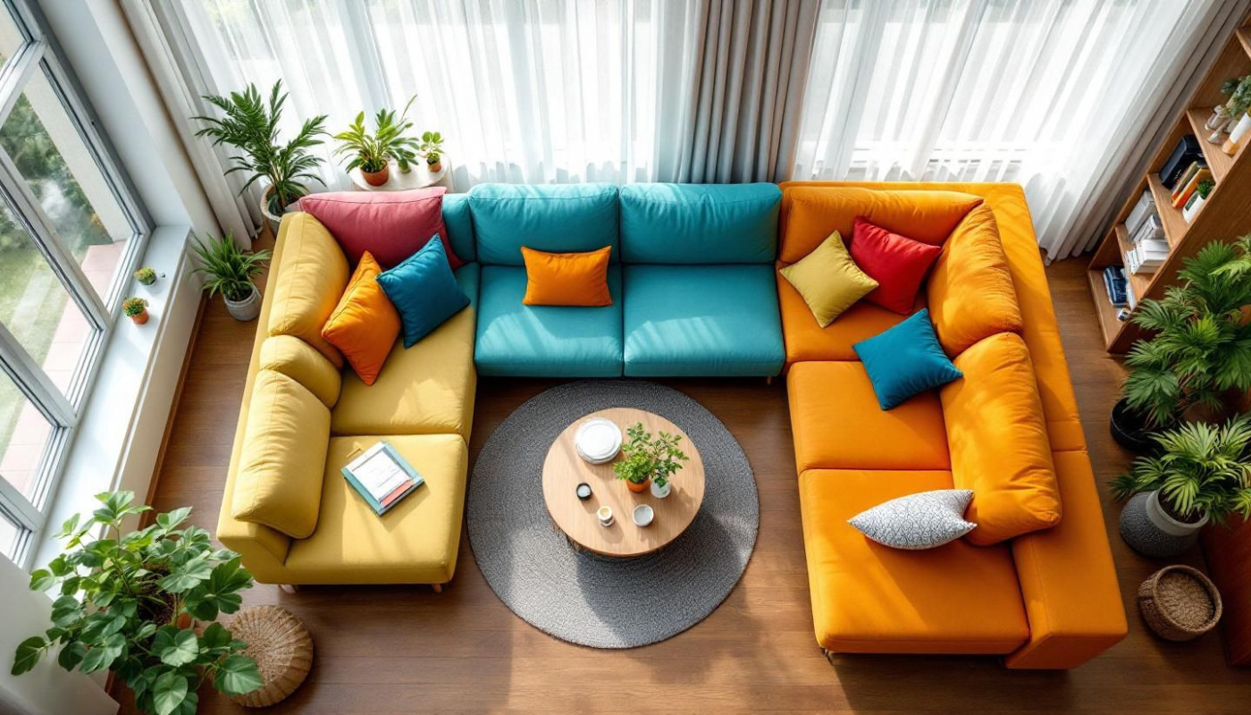 Comment choisir le tissu idéal pour votre canapé d'angle ?