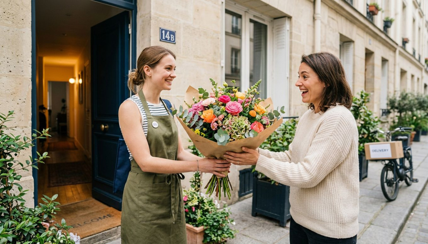 Livraison express de bouquets : ce que le client attend vraiment